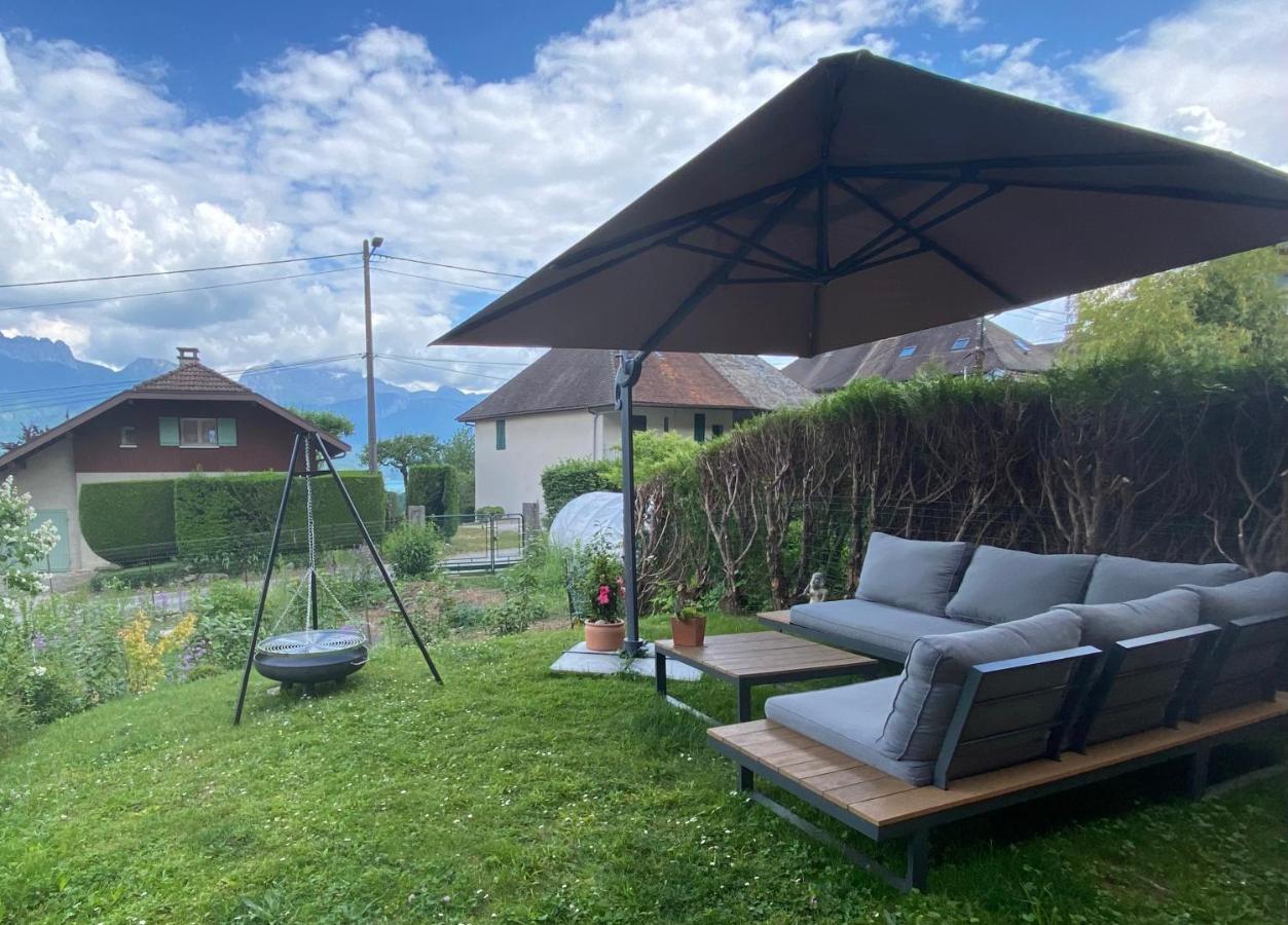 Appartement Au Calme Avec Vue Sur Les Montagnes. Sevrier Ngoại thất bức ảnh
